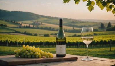 vin blanc huitres